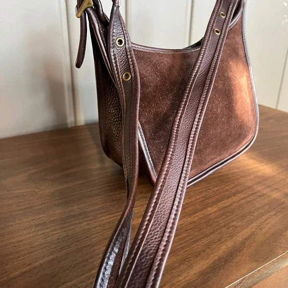 Vintage Coach Janice 9011 Suede Bag